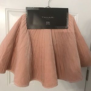 Pink velvet tree skirt